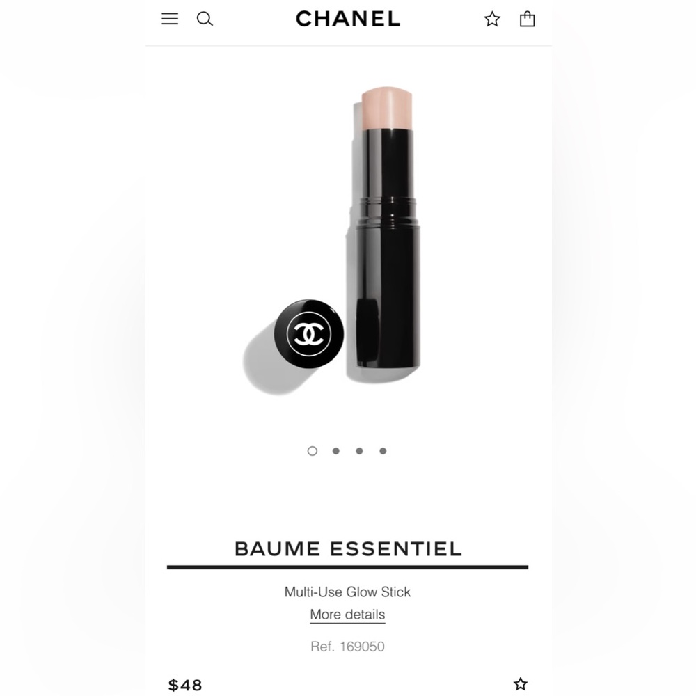 CHANEL Baume Essentiel multi-glow stick color Transparent